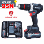 Máy Khoan WORKFIX WF-ID1395BL – Lực siết 95N – Chuyên Khoan Tường, Khoan Rút Lõi, Bắt Vít