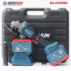 Máy Mài Pin Boshun BS-AG100BL - Công tắc bóp - Chống sốc đá