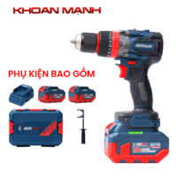 Máy khoan pin Boshun BS-ID135AK pin 15 Cell Anti-Kick Back