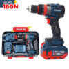Máy khoan pin Boshun BS-ID160PRO, Lực siết 160Nm, Anti-kickback