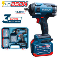 Máy Siết Bulong Boshun BS-IW850N Lực siết 850N.m - Mở Ốc Ô Tô Tải Dễ Dàng