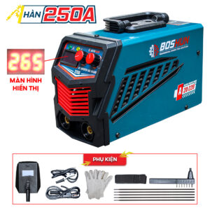 Máy Hàn Boshun BS-MMA220S, Đa Năng Nhỏ Gọn Chất Lượng Cao, Dễ Dàng Mang Theo - Hàn Que 1.6 - 3.2mm