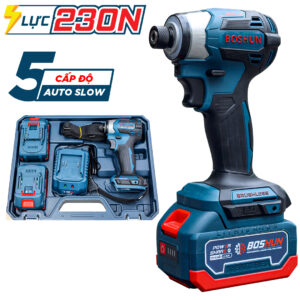 Chuyên Vít Boshun BS-SD230N Lực Siết 230N.m - 5 Mức Tốc Độ - Có Vít Mồi, Auto-Stop, Auto-slow, Chạy Full Tải