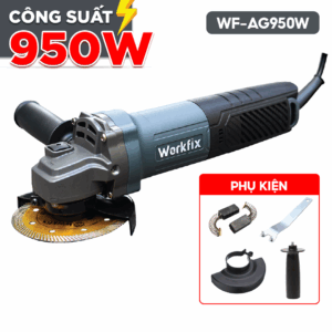 Máy mài điện Boshun BS-AG950W - Công Suất Tối Đa 950W - 6 Cấp Chỉnh Tốc - Lõi Đồng 100%