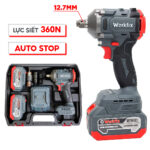 Máy Siết Bulong WORKFIX WF-IW360N đầu 2 trong 1 – Lực siết 360Nm – Bảo hành chính hãng 12 tháng