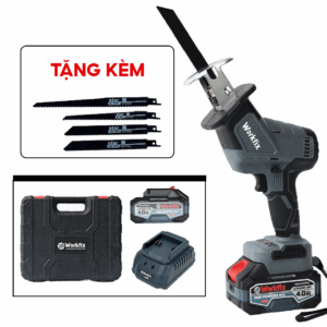 Máy Cưa Kiếm Workfix WF-CK20BL, Tặng Bộ 4 Lưỡi Thép Cao Cấp