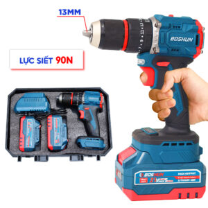 Máy Khoan Pin 13MM Boshun BS-ID1365BL - Lực 65N.m