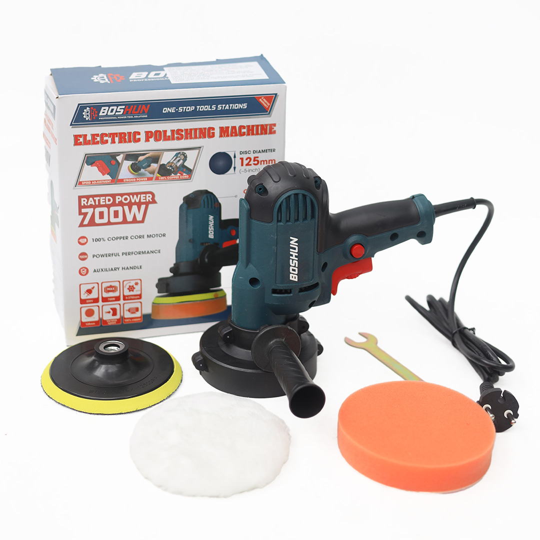 Máy đánh bóng cầm tay Boshun BS-GV6100- Tặng phớt lông cừu + mút