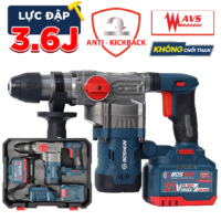 Máy khoan bê tông Boshun BS-RH2802BL - Khoan chống rung AVS - Antikickback