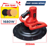 Máy Xoa Vữa Boshun BS-XV1680 - Công Suất 1680W - 6 Tốc Độ - Xoa Vữa, Khuấy Sơn, Chà Nhám
