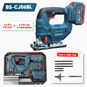 Máy cưa lọng pin BOSHUN BS-CJS06BL - 6 cấp tốc độ