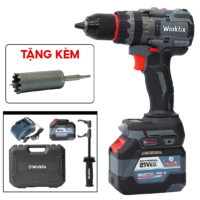 Máy khoan pin Workfix WF-ID165PRO - Lực 165N - Chống Lật Cổ Tay - Giảm chấn AVS