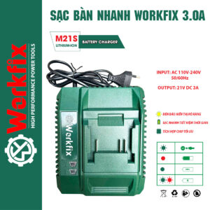 Bàn Sạc Nhanh 3A Workfix WF-FC30A
