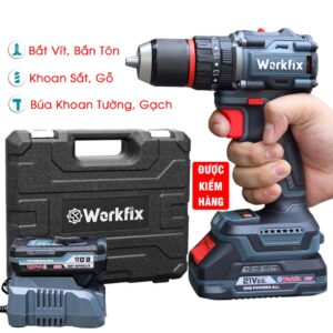 Máy khoan Workfix WF-ID1370N - Đầu 13mm - Lực siết 70N.m