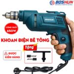 Máy Khoan Điện Bê Tông BOSHUN BS-ED650W, Công Suất 650W – 100% Lõi Đồng – Bảo Hành 12 Tháng
