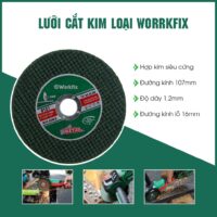 Combo 10 lưỡi cắt sắt Workfix - Đường kính 107mm