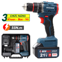 Máy Khoan Pin Boshun BS-ID2110BL - 2 Pin 10 Cell