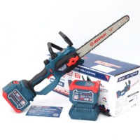 [Đèn Led Báo Pin] Máy Cưa Boshun BS-CS12PRO - 12 inch - Tra nhớt tự động - Pin 15 Cell