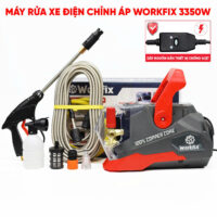 Máy rửa xe chống giật WF-PW3350W - Dây đồng - Công suất 3350W - 180BAR
