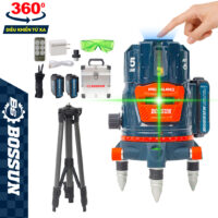 Máy cân bằng laser Bossun 5 line BS-LS360AT - 5 tia xanh