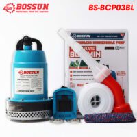 [Hàng mới về] Máy Bơm Chìm Chạy Pin Bossun BS-BCP03BL – 80L/phút – Cột áp cao 5-8m