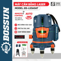 Máy cân bằng laser Bossun 5 line BS-LS360AT - 5 tia xanh