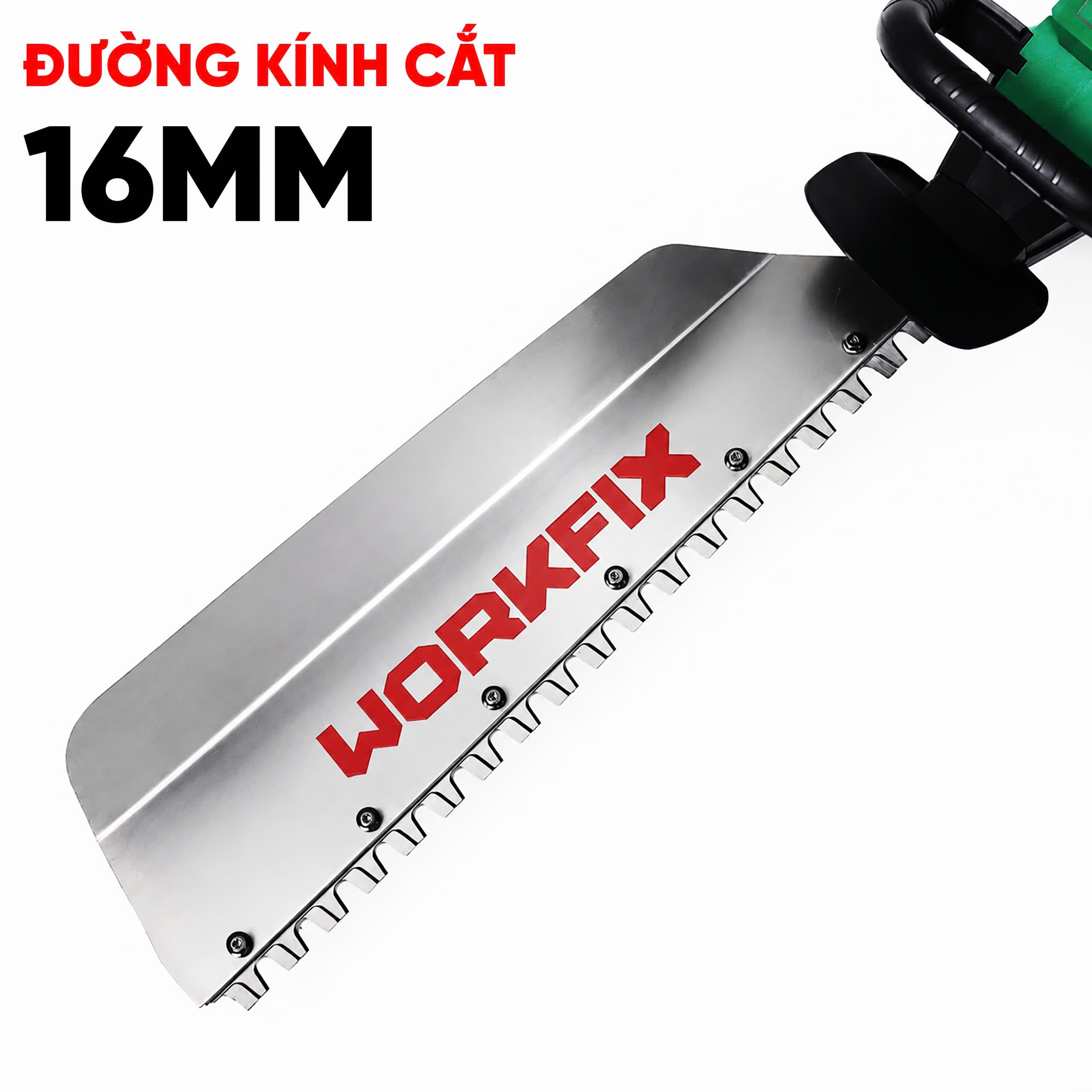 đường kính cắt 16cm