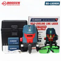 Máy cân bằng 5 tia laser xanh Bossun BS-LS0505 - Xoay 360° - 5 tia xanh siêu sáng
