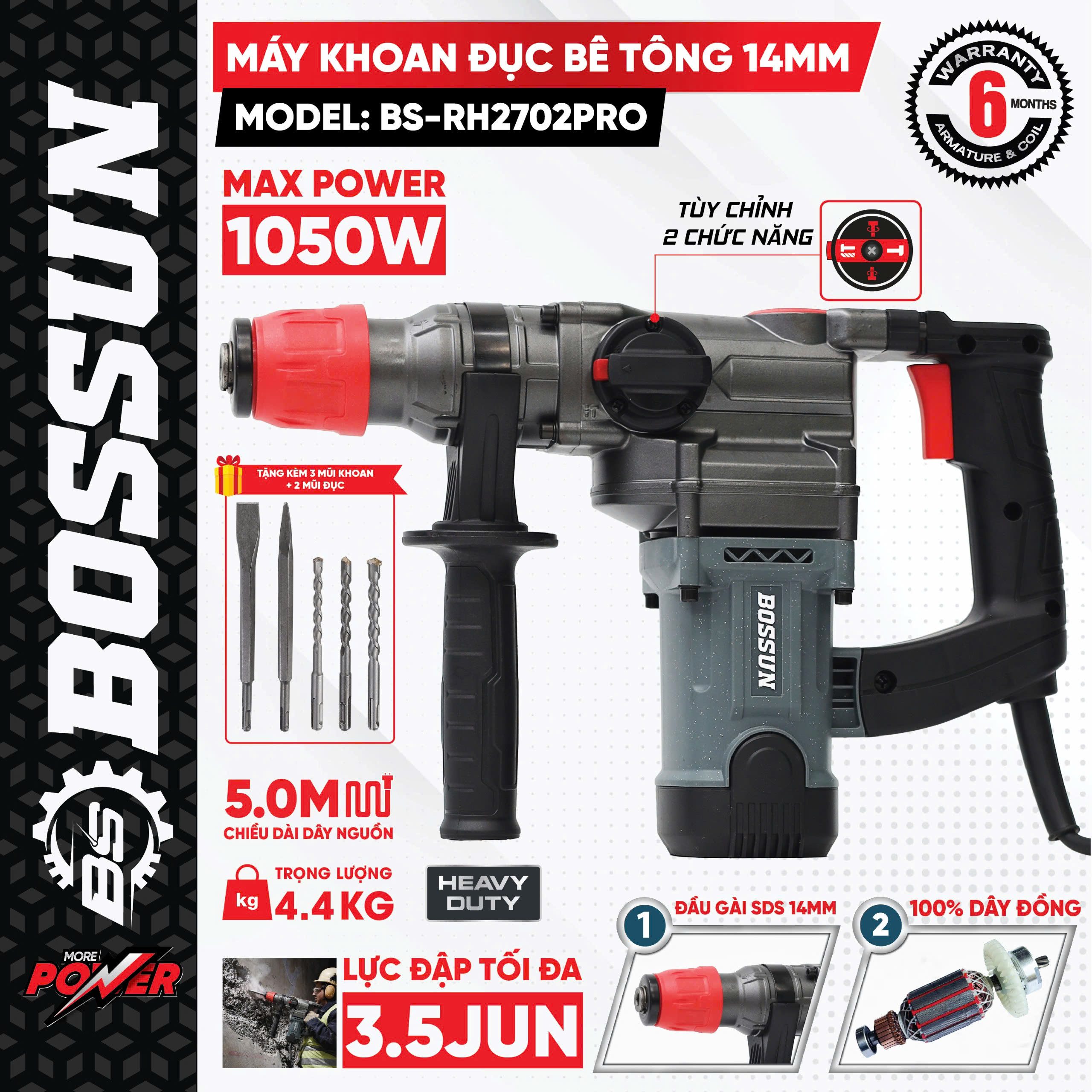 máy khoan đục bê tông