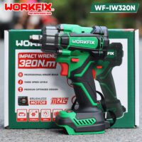 Thân Máy Siết Bulong Workfix WF-IW320N - Lực Siết 320N.m - Động Cơ 100% Lõi Đồng