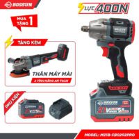 Combo siêu hời máy bulong 400N Tặng thân máy mài Bossun M21B-CB0202PRO
